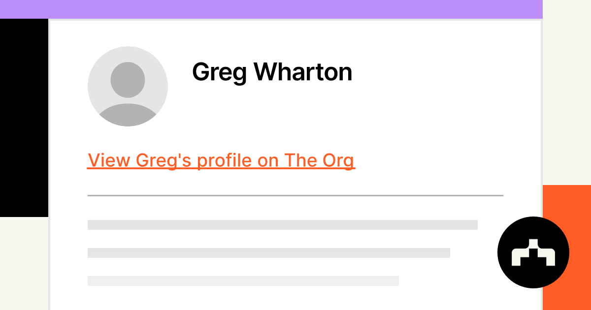 Greg Wharton