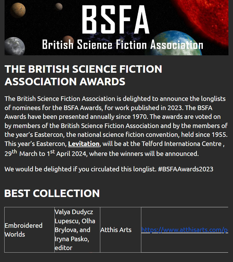 British Science Fiction Association