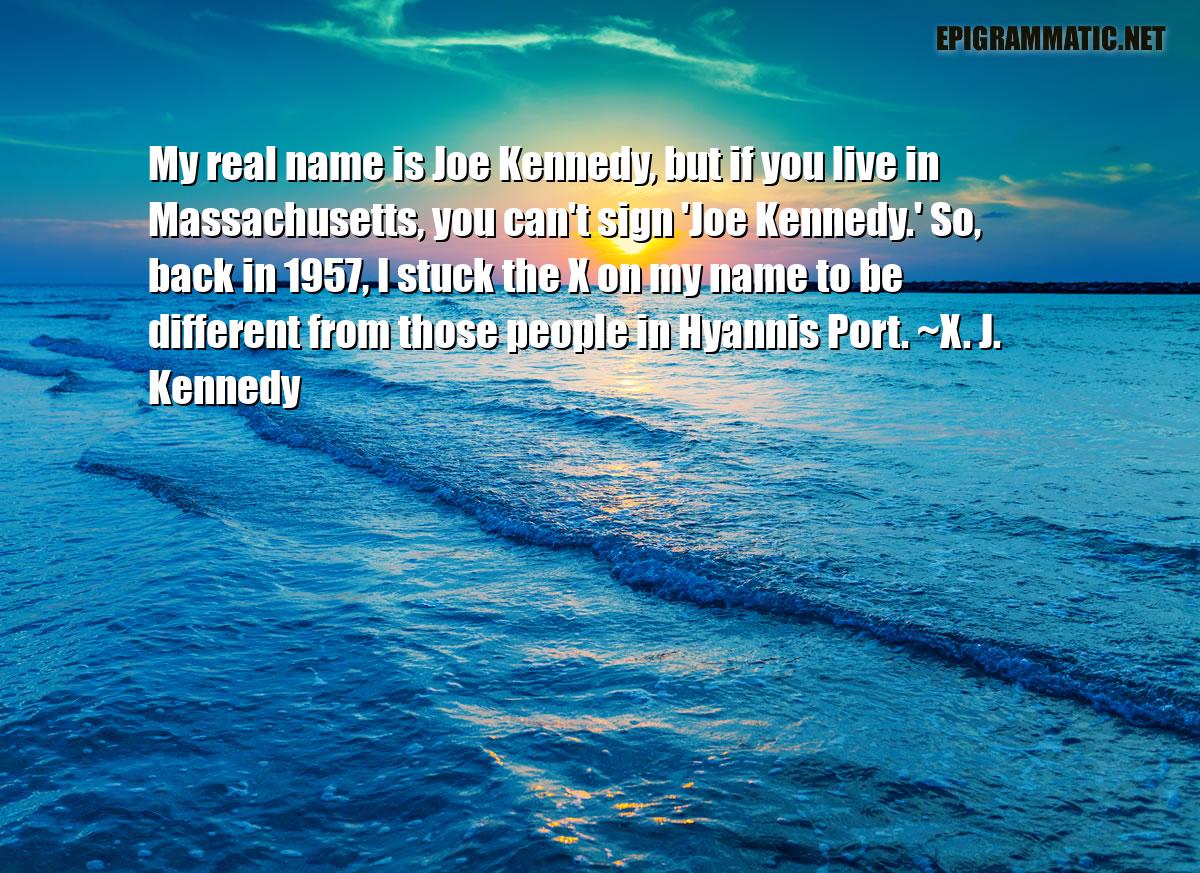 X.J. Kennedy