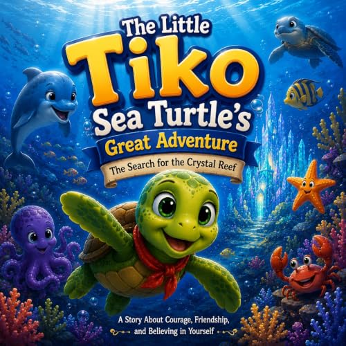 The Little Tiko Sea Turtle's Great Adventure - A Heartwarming Ocean Story About Courage, Friendship, and Protecting Our Seas
